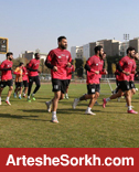 برف تمرین پرسپولیس را تعطیل کرد